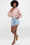 Pomegranate Bloom Sawyer Blouse