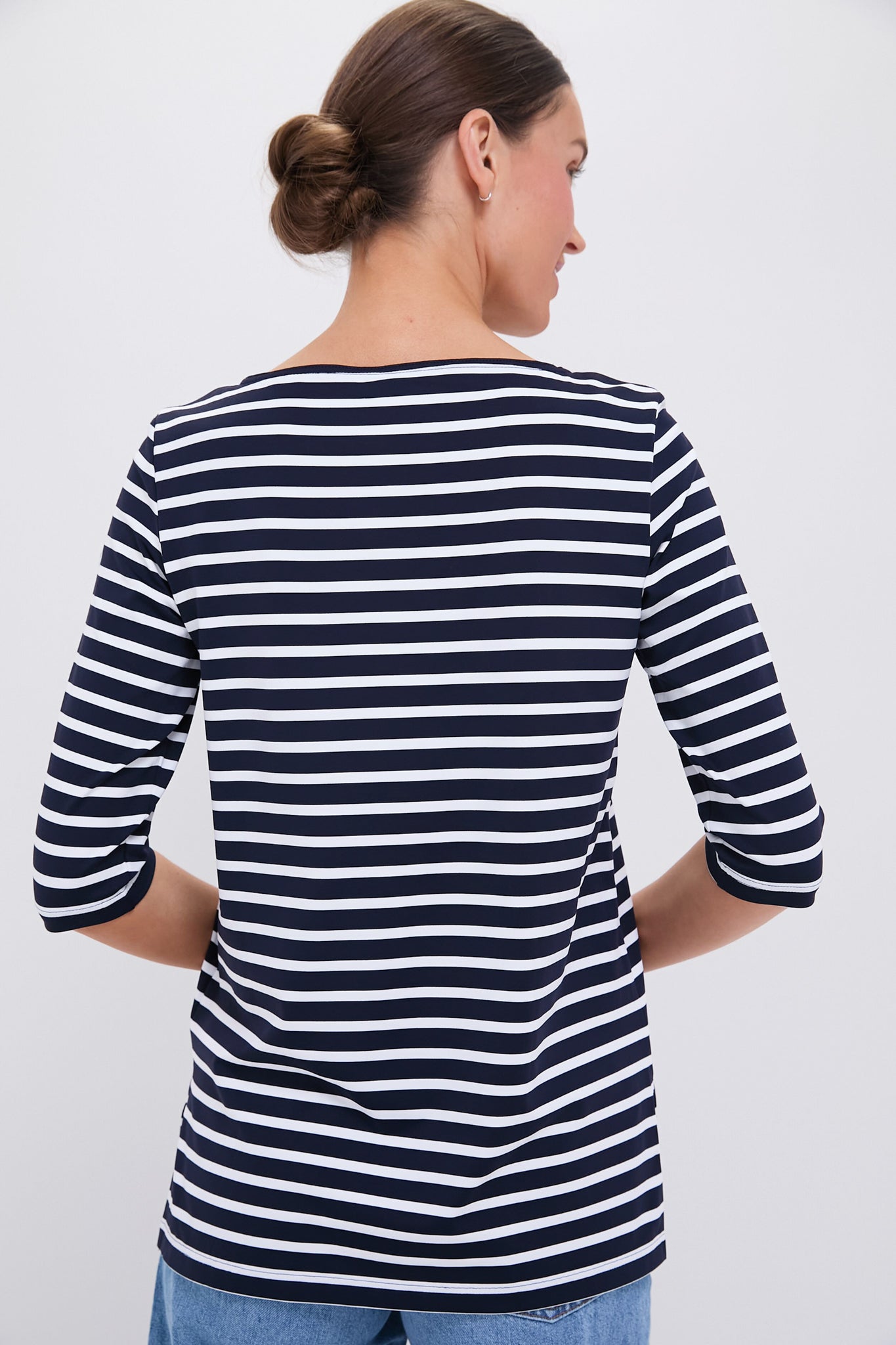Navy-Neige Phare Tunic