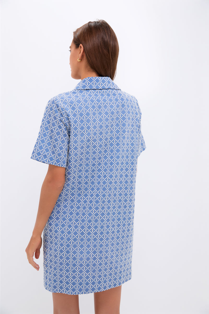 Denim Embroidered Lacie Dress