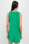 Green Terrycloth Myla Romper Coverup