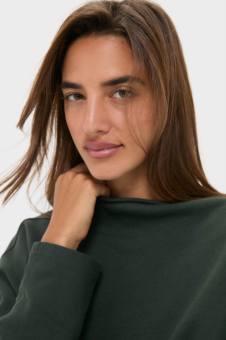 Dark Green Bowie Popover