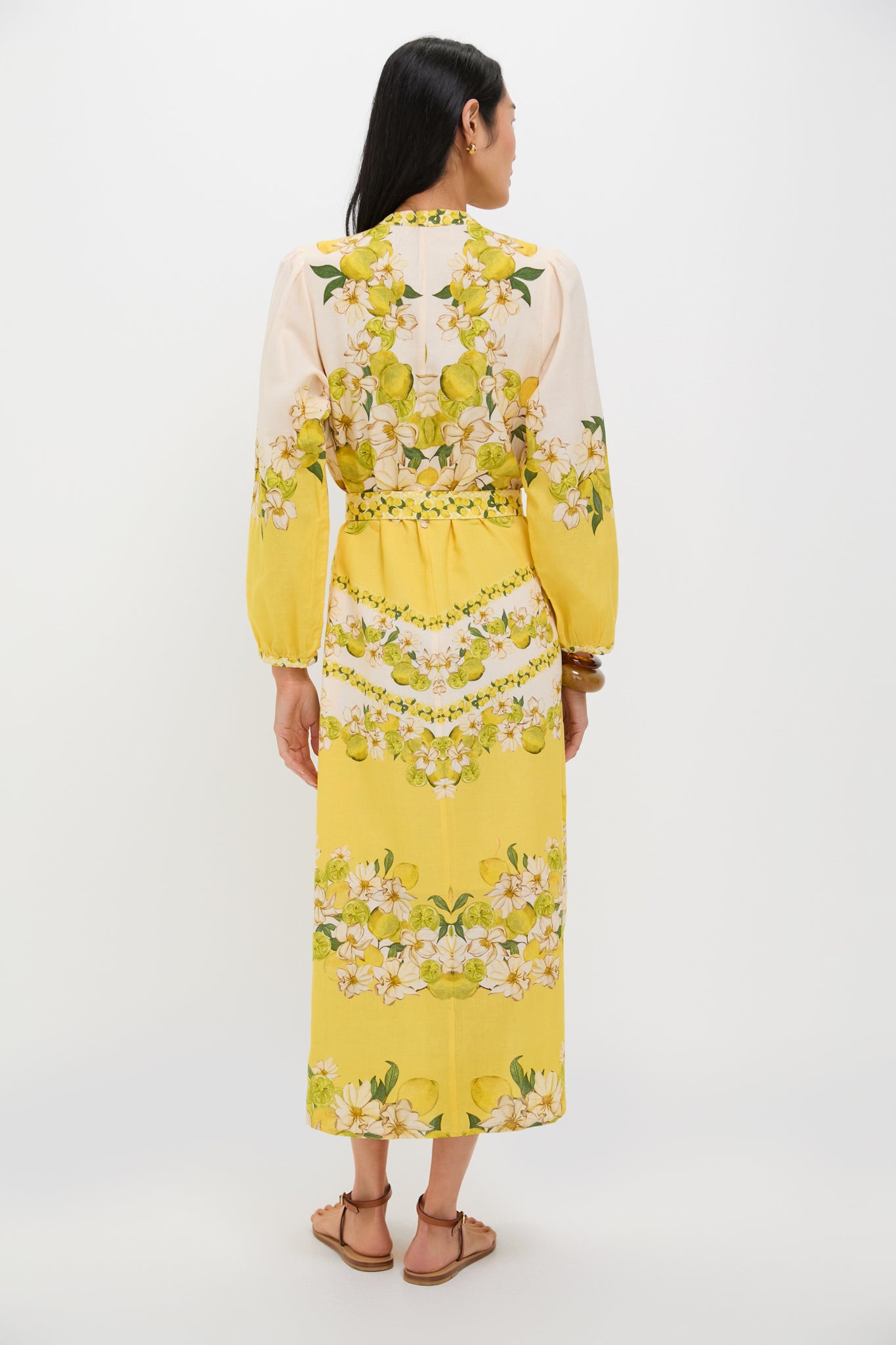 Lemon Summer Riley Caftan