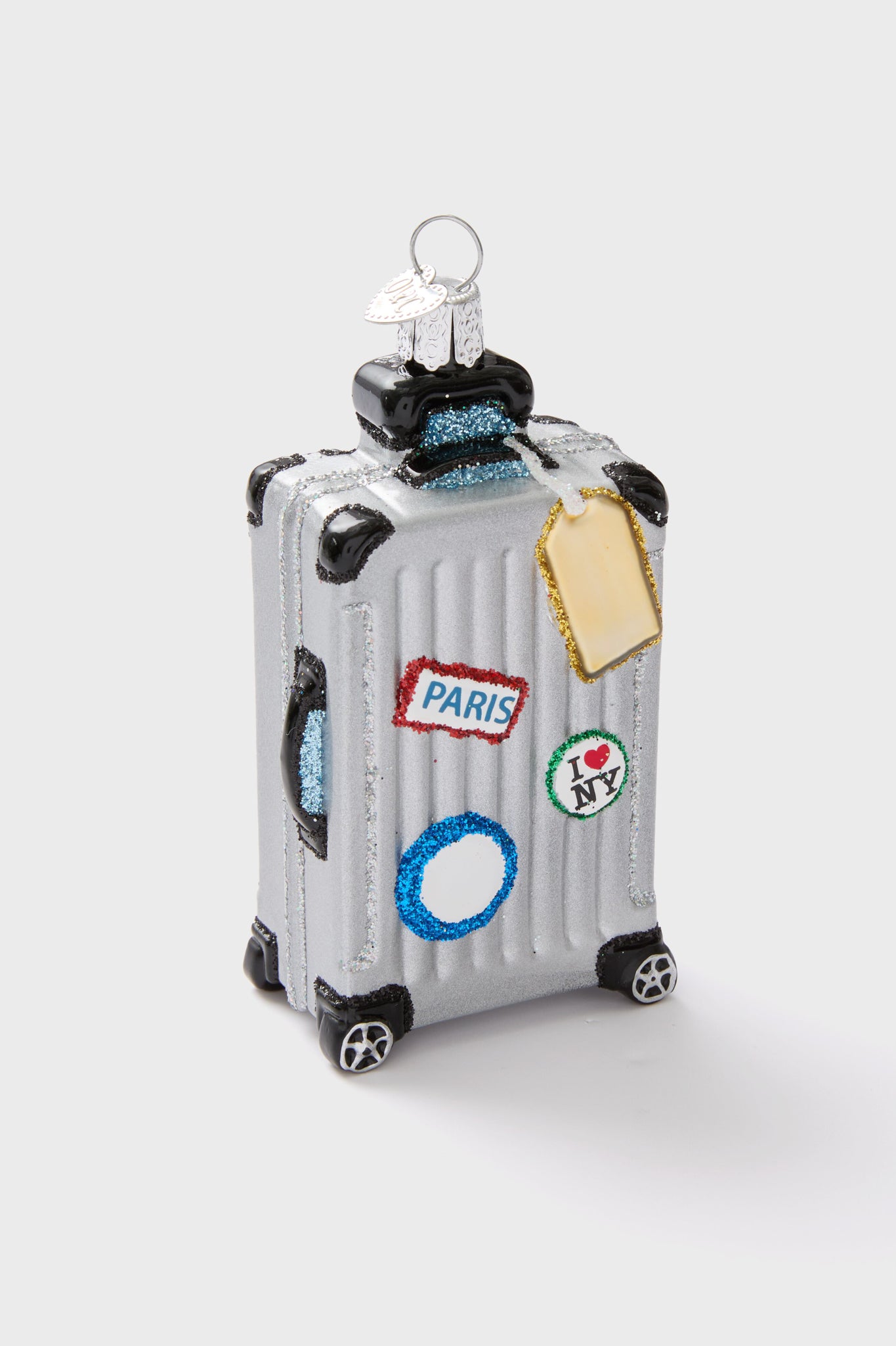 Rolling Suitcase Ornament