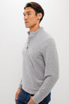 Gray Clayton Textured Pullover