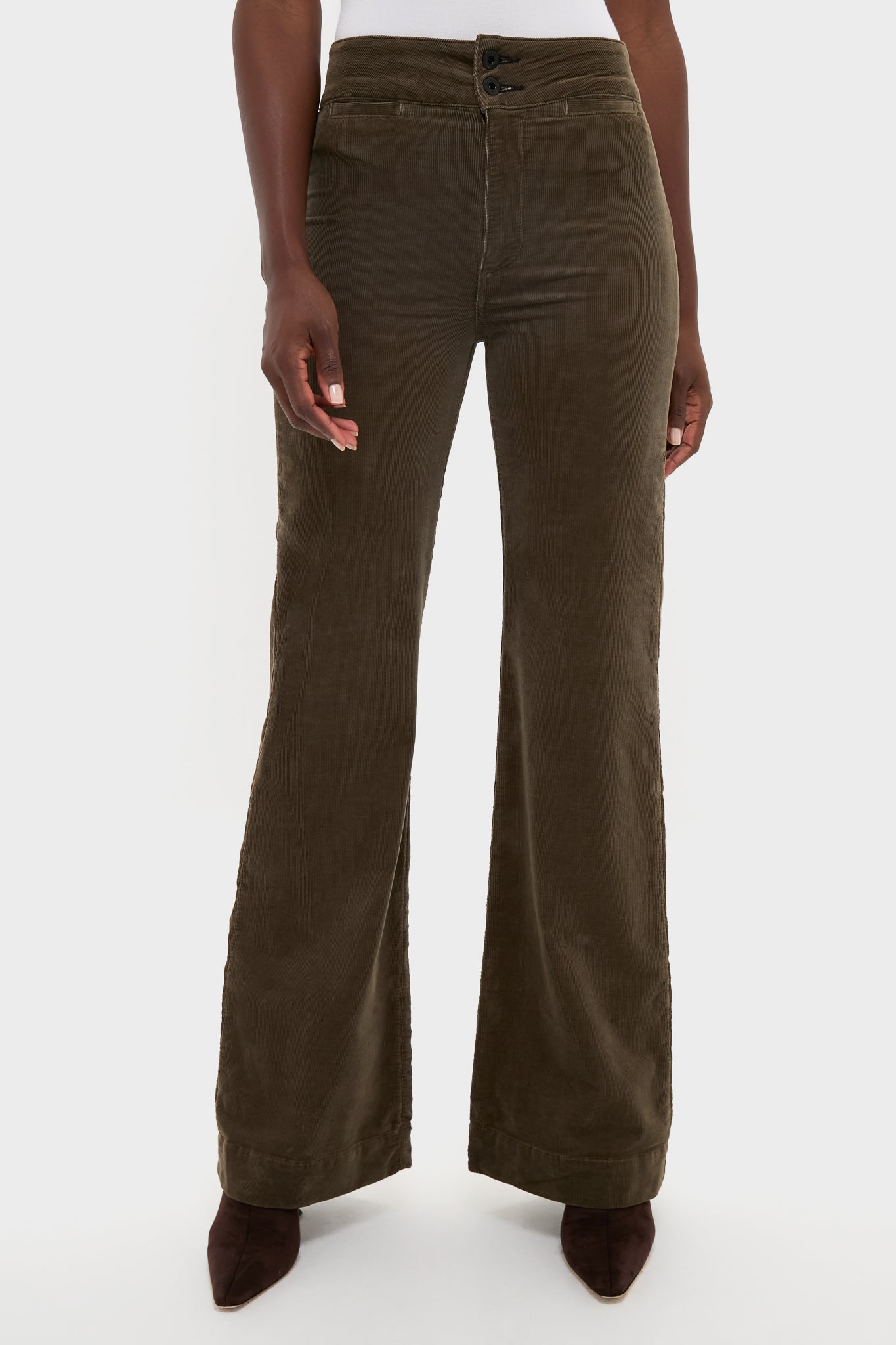 Safari Green Brighton Corduroy Pant