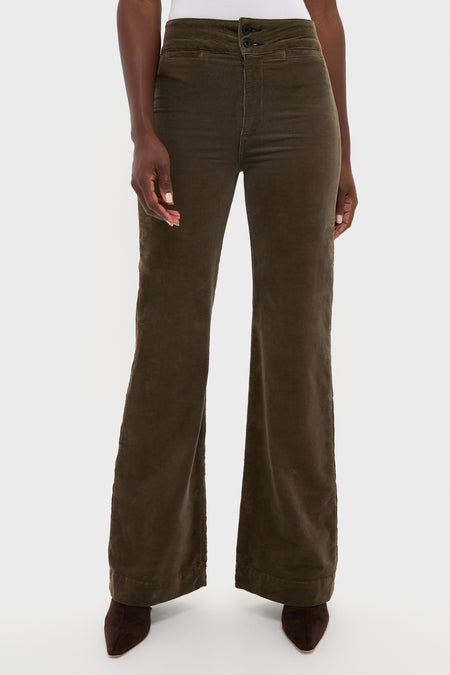 Safari Green Brighton Corduroy Pant