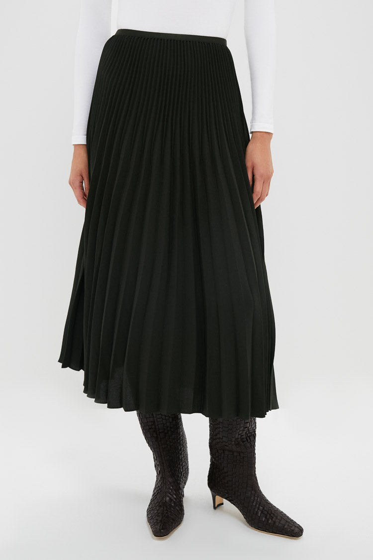 Forest Pleated Skirt