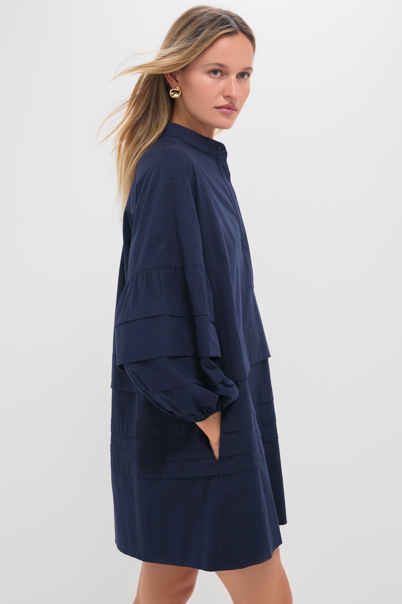 Pomander Place Navy Chelsea Dress Navy / XXL