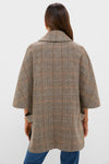 Herringbone Stewart Poncho