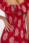 True Red Dancing Floral The Havana Dress