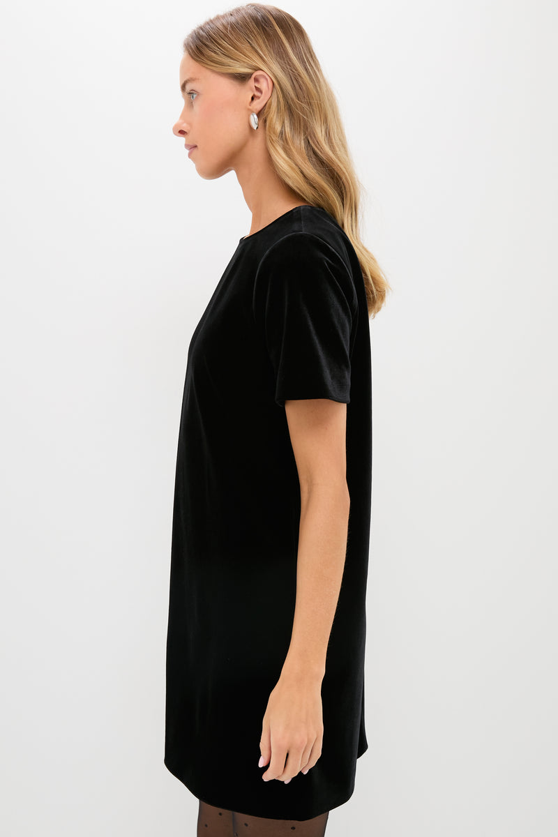 Black Velvet Mae Dress