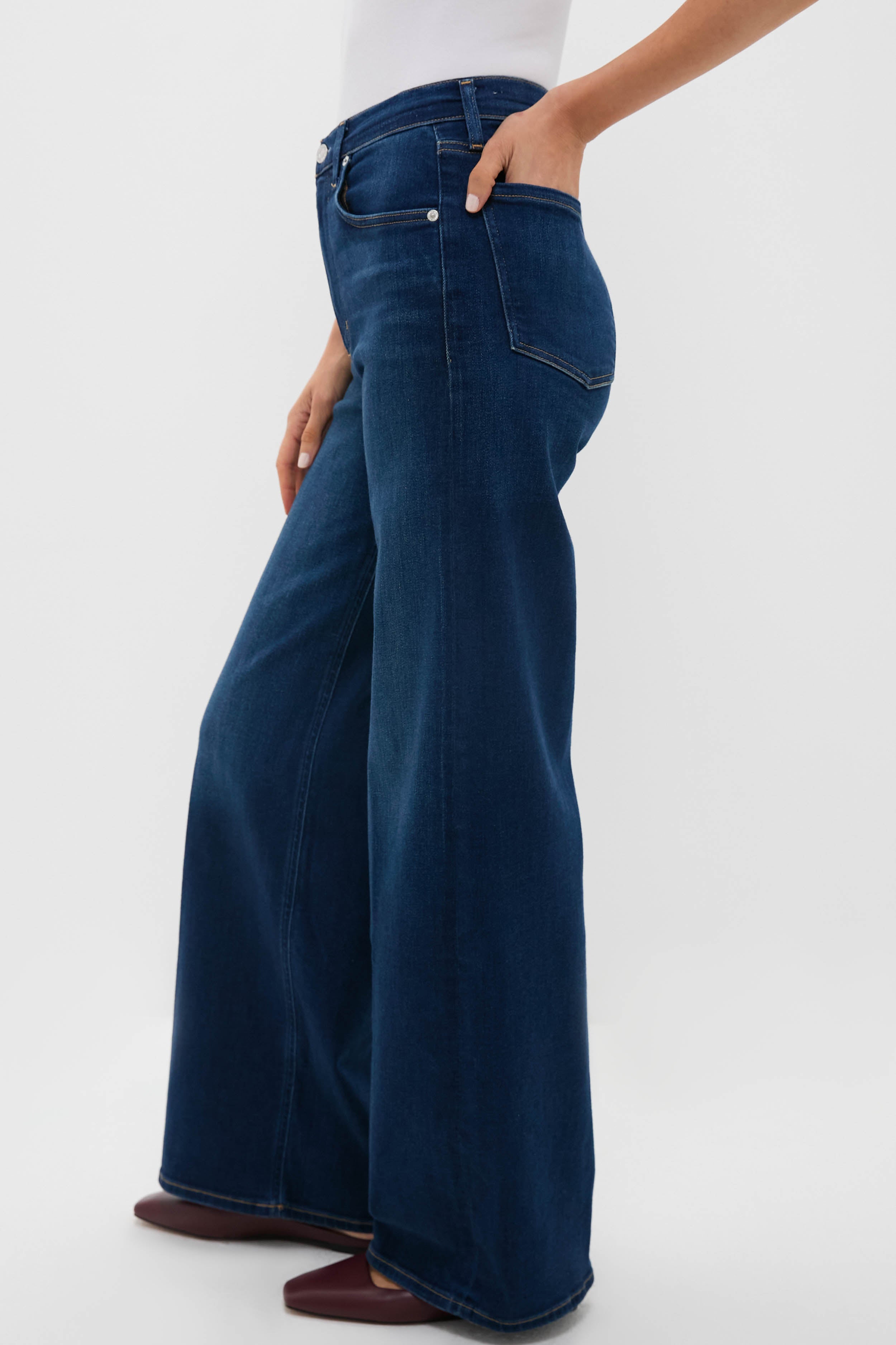 OHOTORO／Curve Wide Jeans Blue/M (Long) Masha Lyra Long Wide Leg | Citizens of Humanity