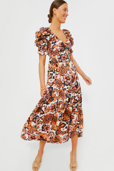 Cleobella Cotton Blakely cheapest Floral Print Dress