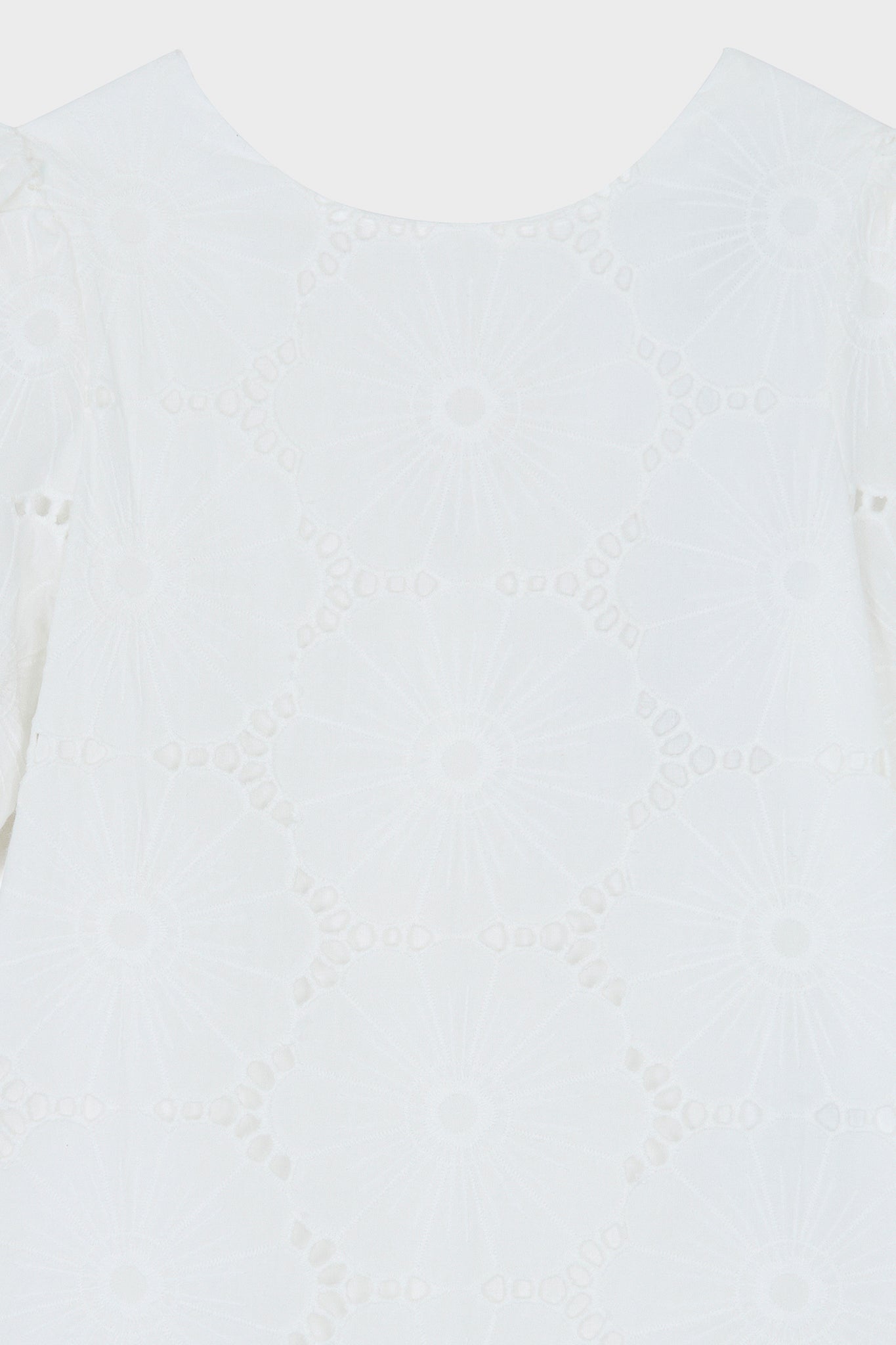White Eyelet Dress