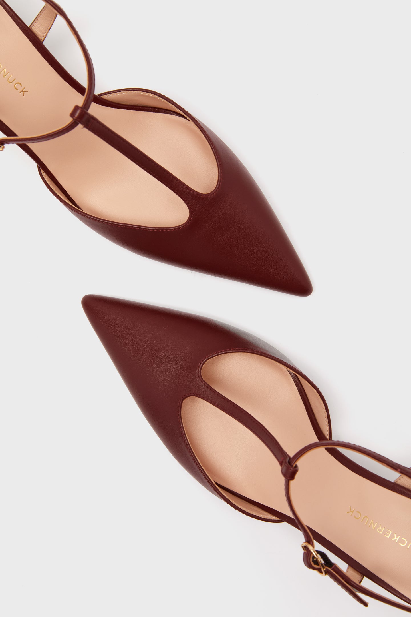 Oxblood Leather Margot Heels | Tuckernuck Shoes