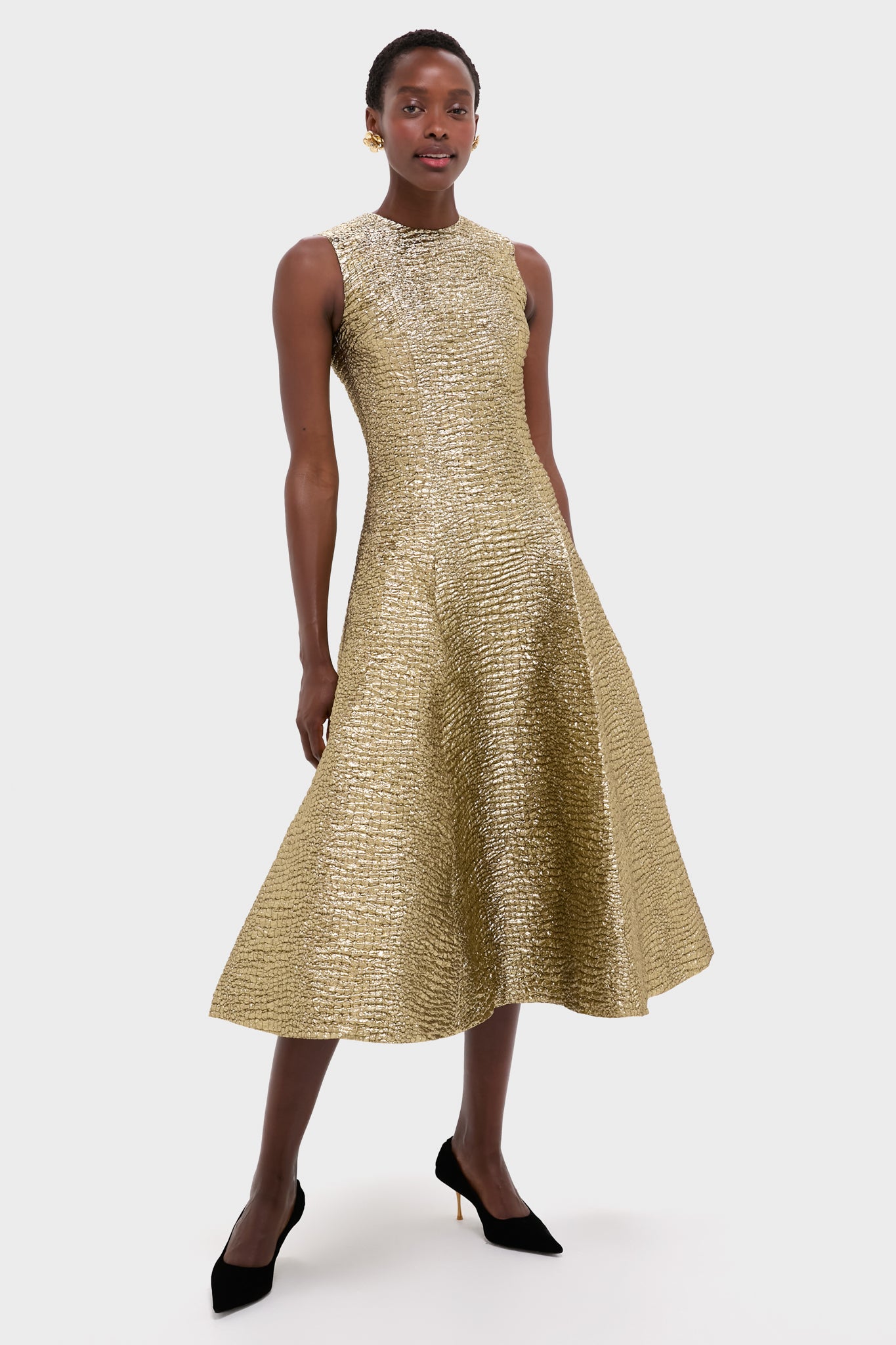 midi gold dresses for women Heidi Dress or celebrating in style Gold One Shoulder Bow Midi