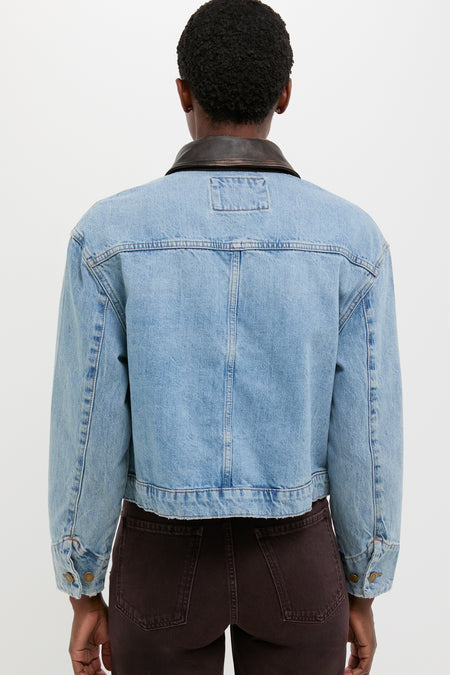 Coney Island Philoh Cropped Denim Jacket
