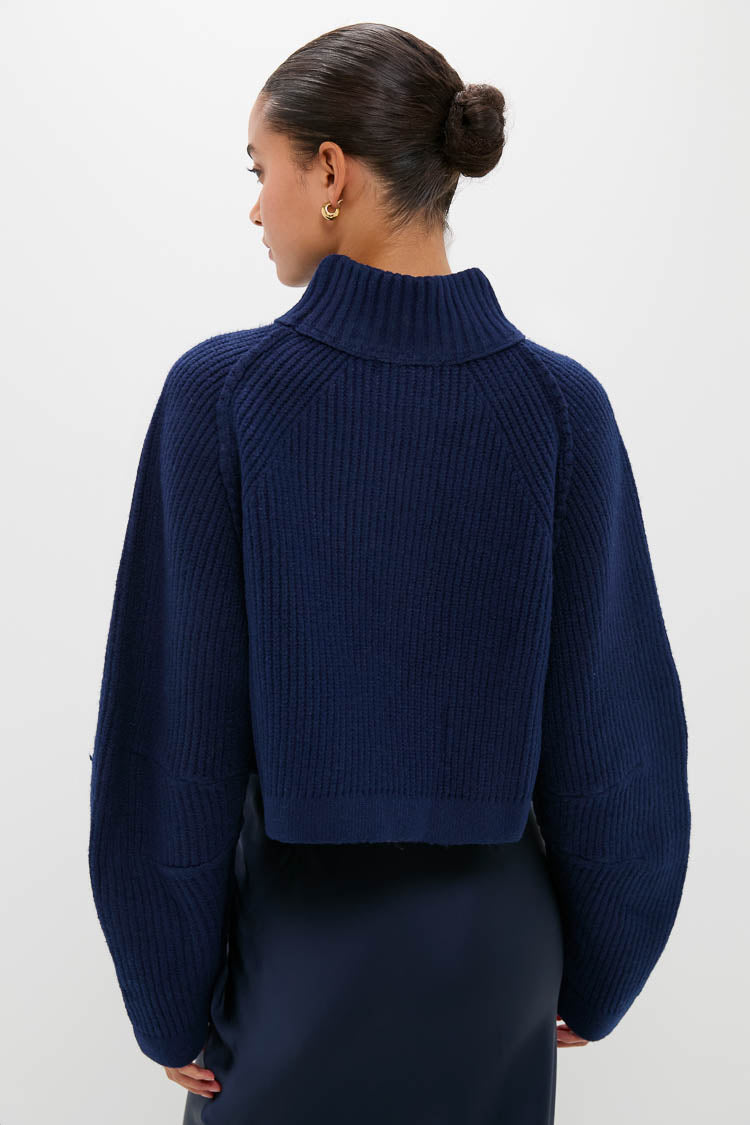 Navy Odette Sweater | En Saison