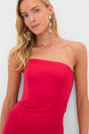 Rosa Rayna Applique Bustier Maxi Dress