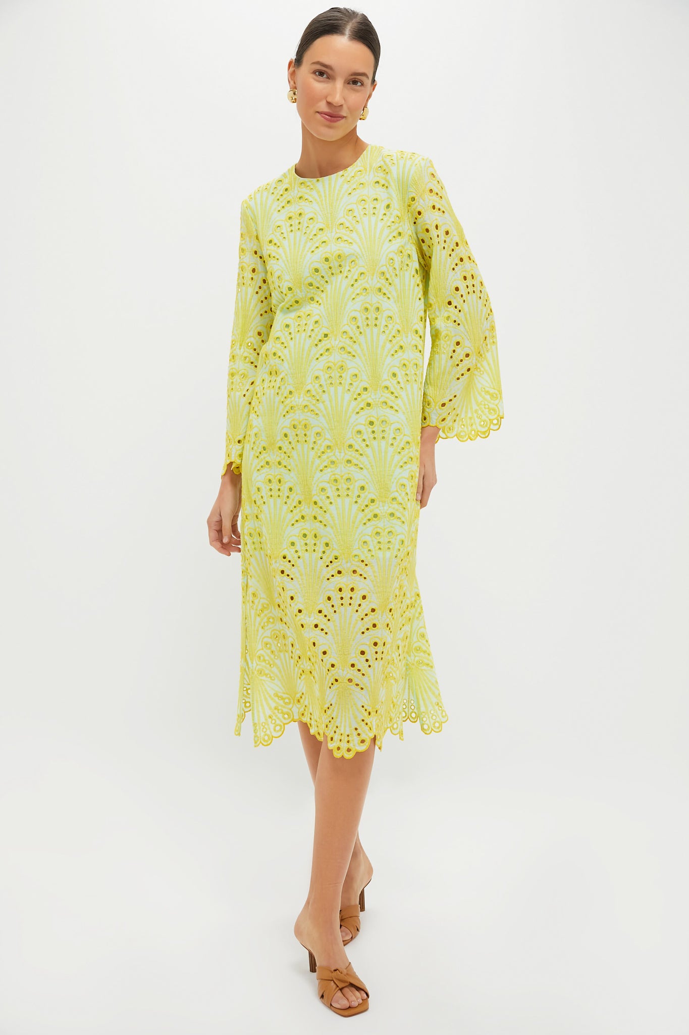 Mint and Mimosa Eyelet Jamie Dress | Tuckernuck