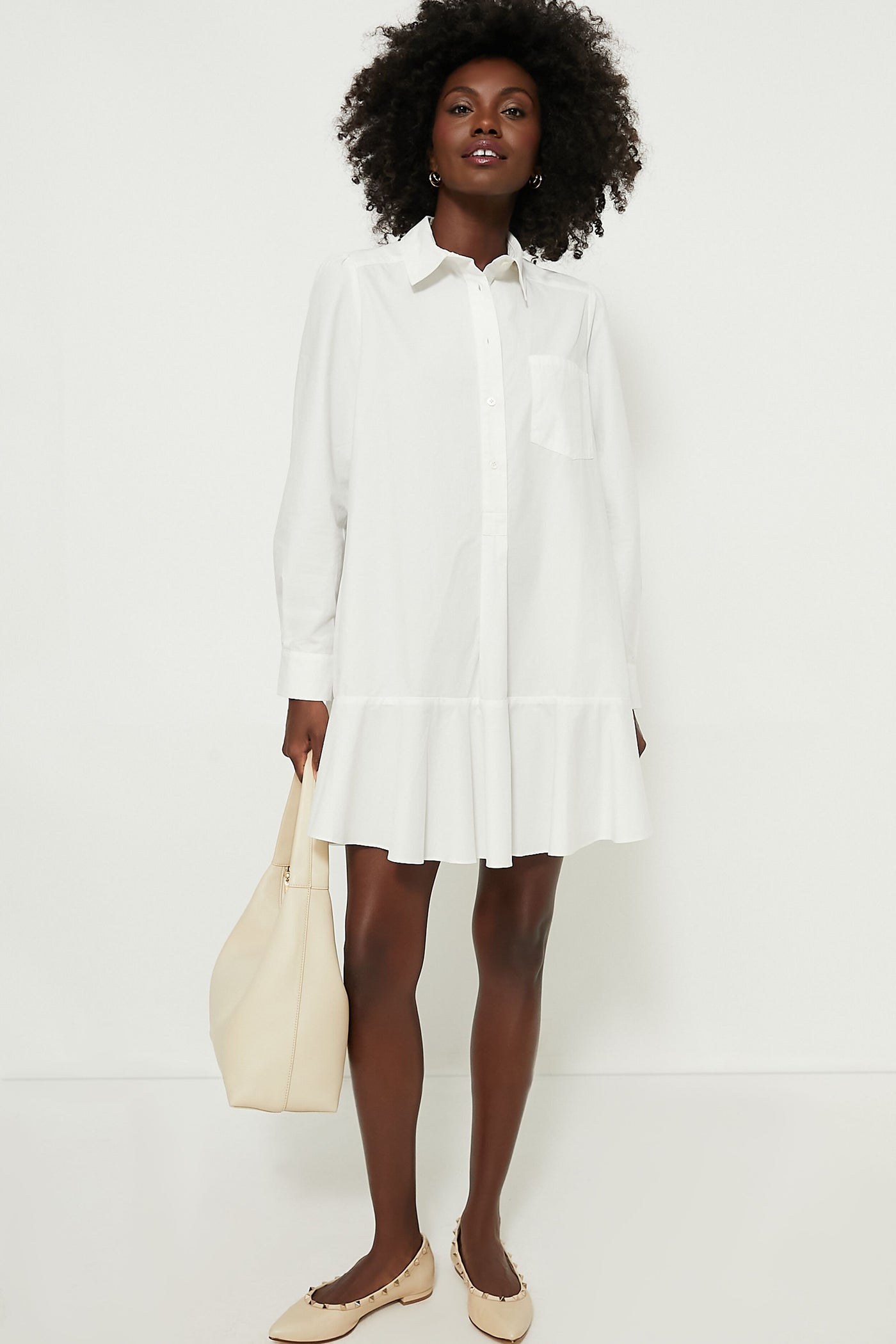 White Cotton Poplin Callahan Shirt Dress | Tuckernuck White Cotton Poplin Callahan Shirt Dress | Tuckernuck