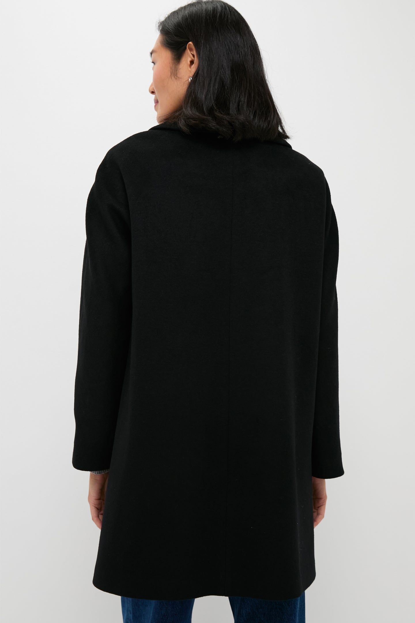 Black Harley Peacoat