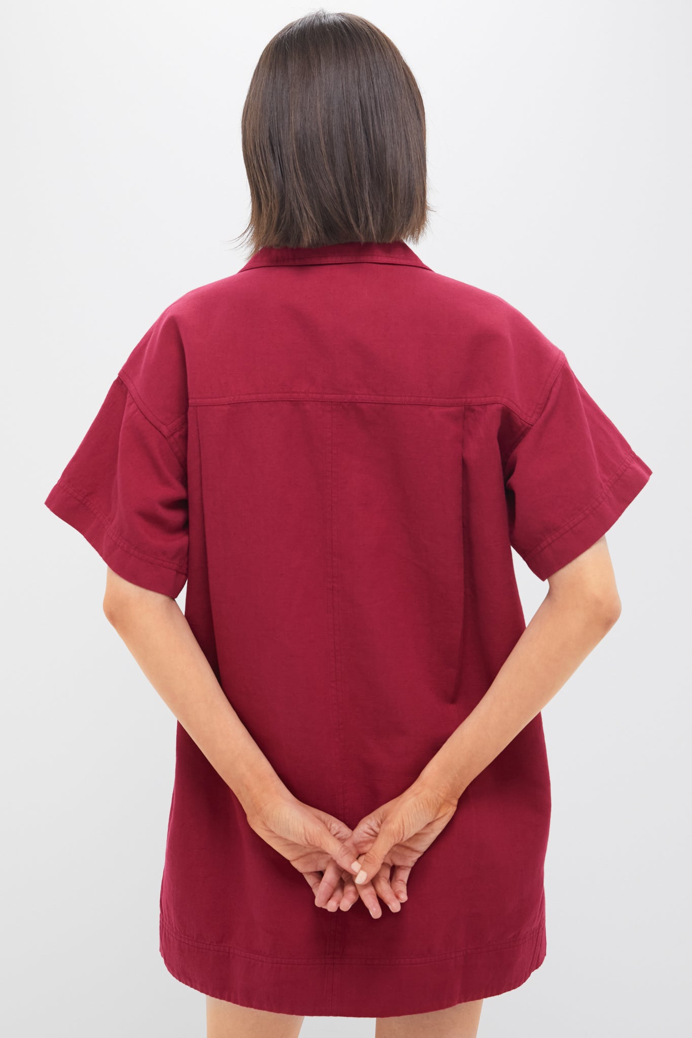 Rumba Red Stefana Shift Dress | Apiece Apart Rumba Red Stefana Shift Dress | Apiece Apart
