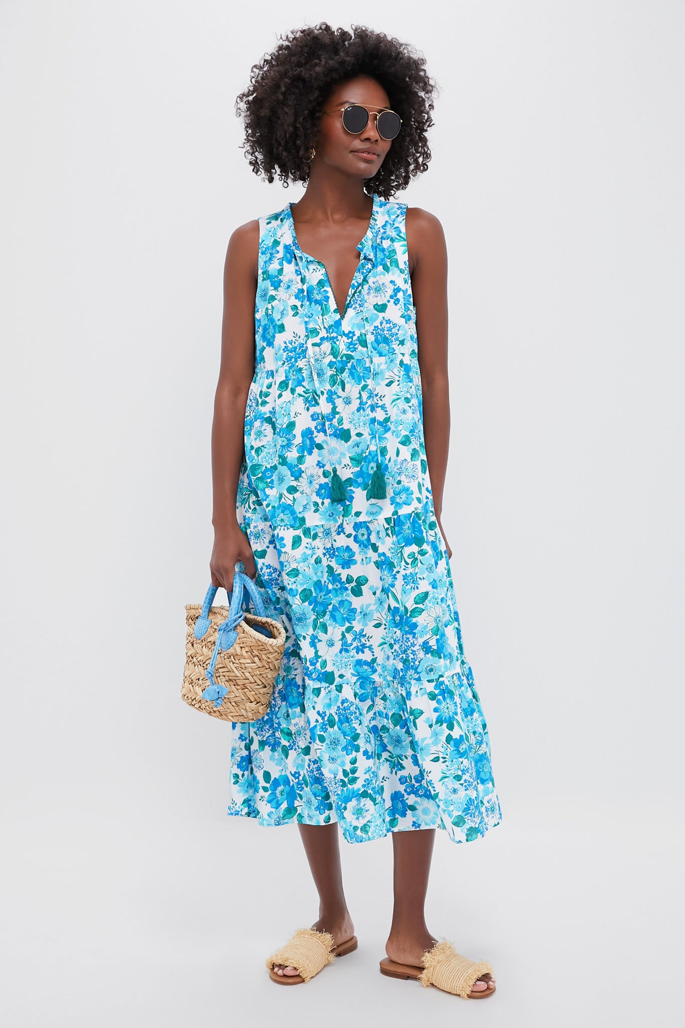 Blooming Garden Salty Paloma Caftan | Tnuck Beach