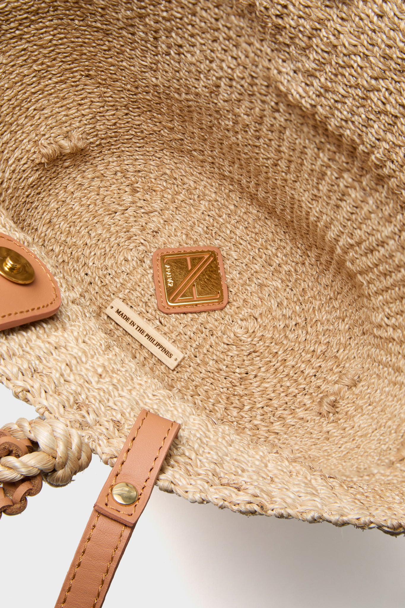 Natural Medium Corda Tote