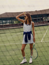 Light Blue Performance Jersey Suzanne Tennis Dress