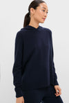 Navy Cashmere Jane Hoodie