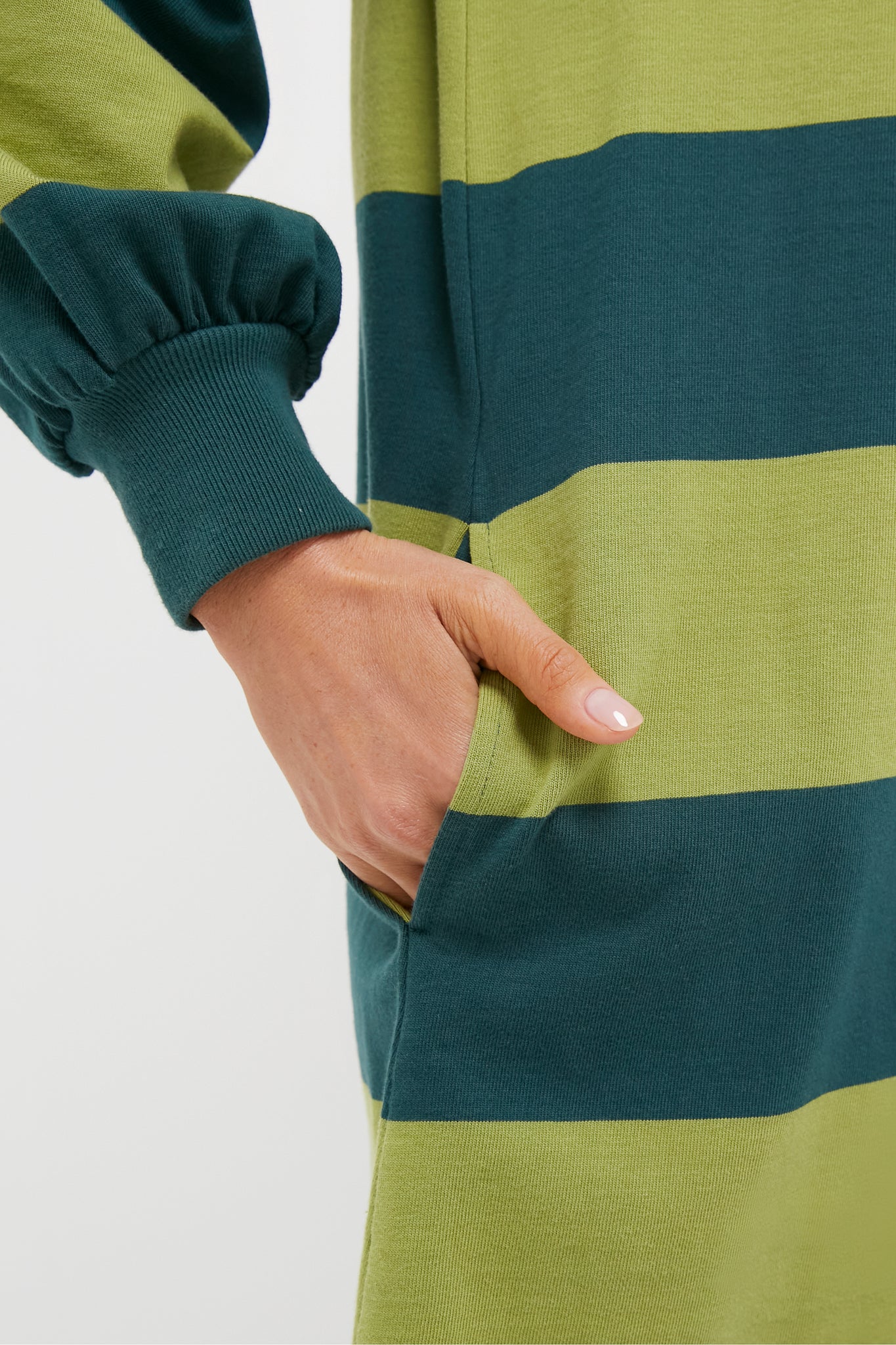 Woodbine and Junebug Stripe Travis Rugby Dress