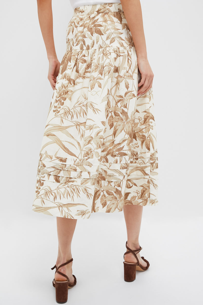 Dune Breeze Cotton Linen Eden Skirt