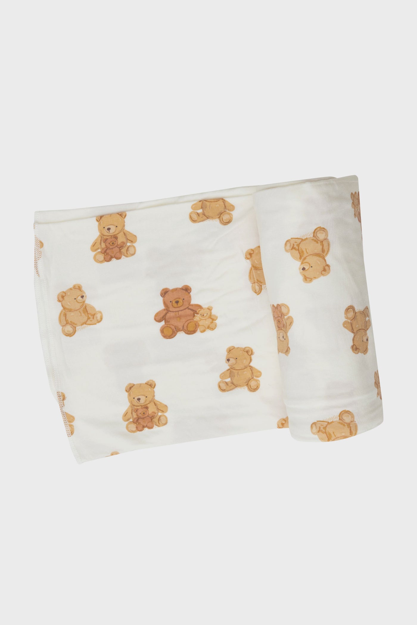 Teddy Bear Swaddle Blanket