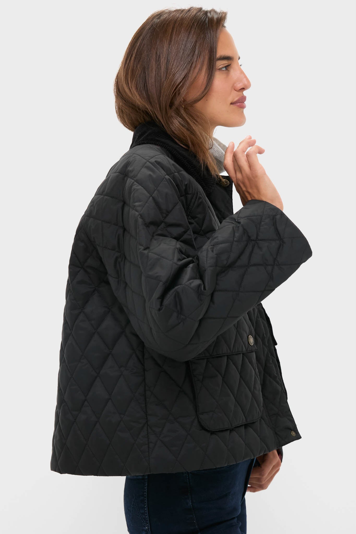 Black Barbour x Tuckernuck Kinsley Quilt | Barbour x Tuckernuck