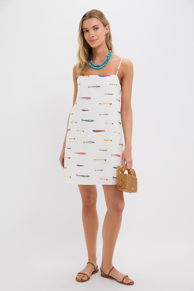 Turquoise Double Strand Mabel Necklace