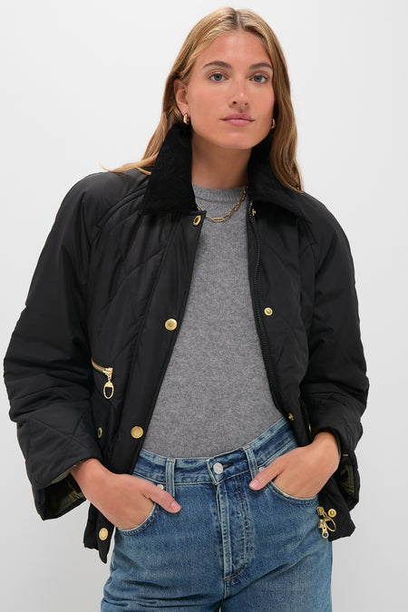 Black Martha Quilted Jacket