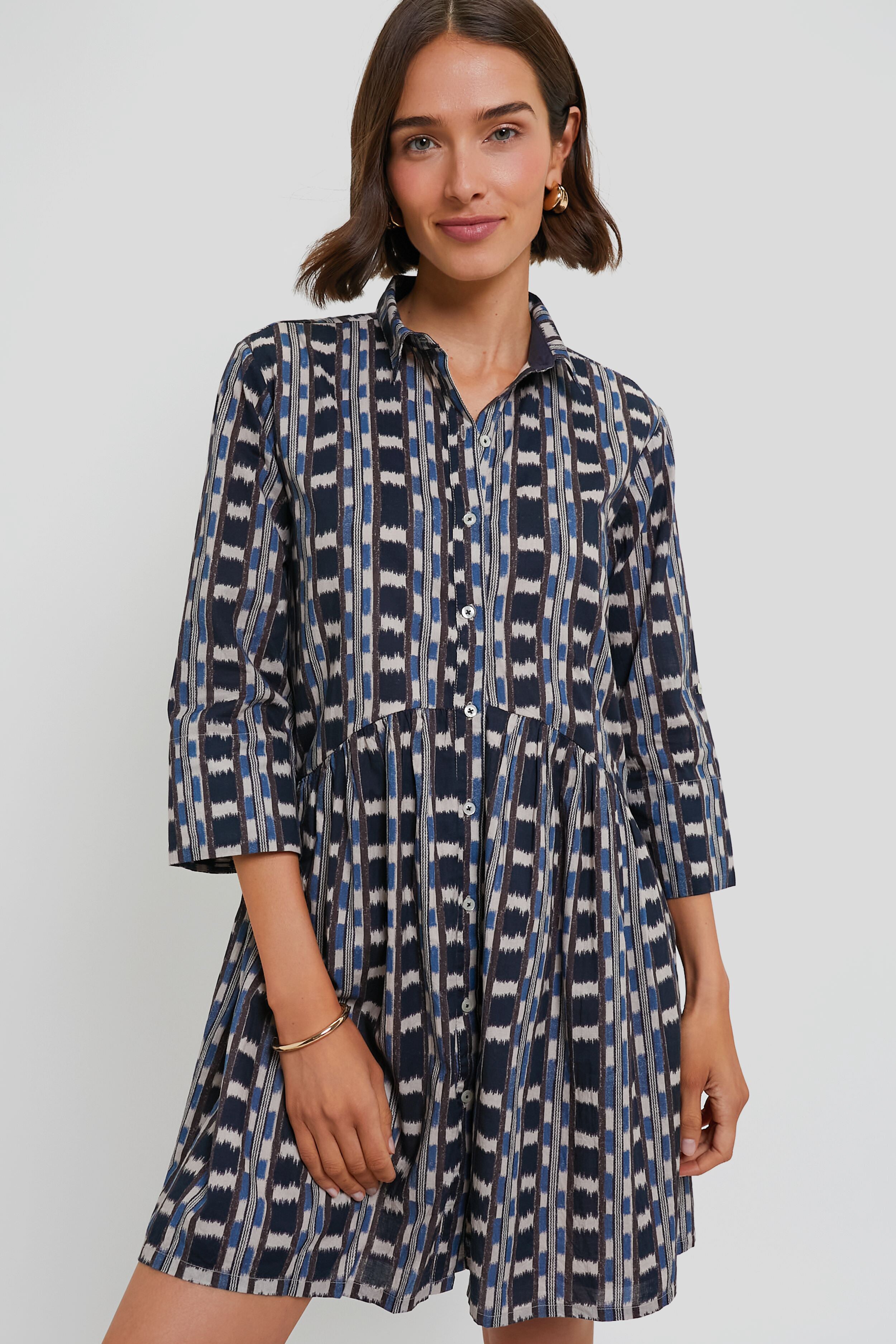 Blue Manuel Deauville Short Dress | Ro’s Garden