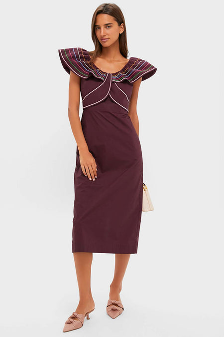 Embroidered Ellison Dress