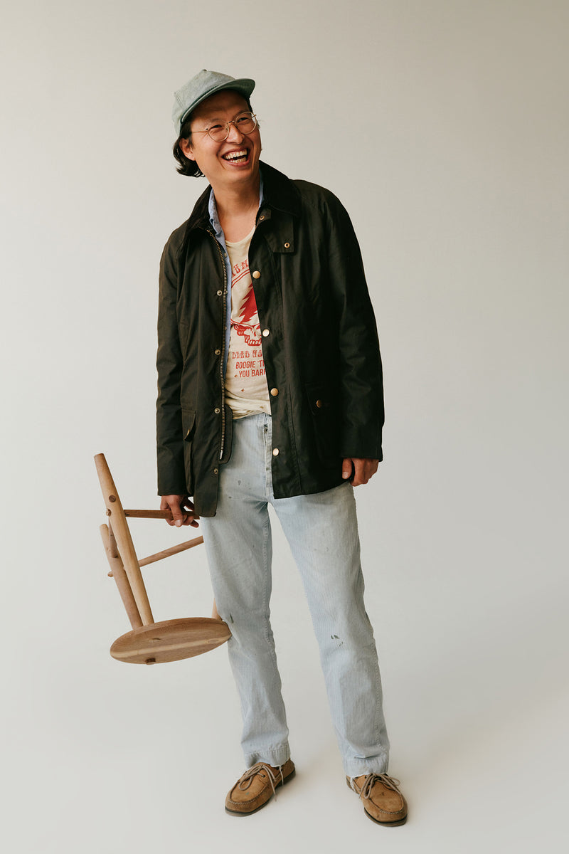 Olive Ashby Wax Jacket