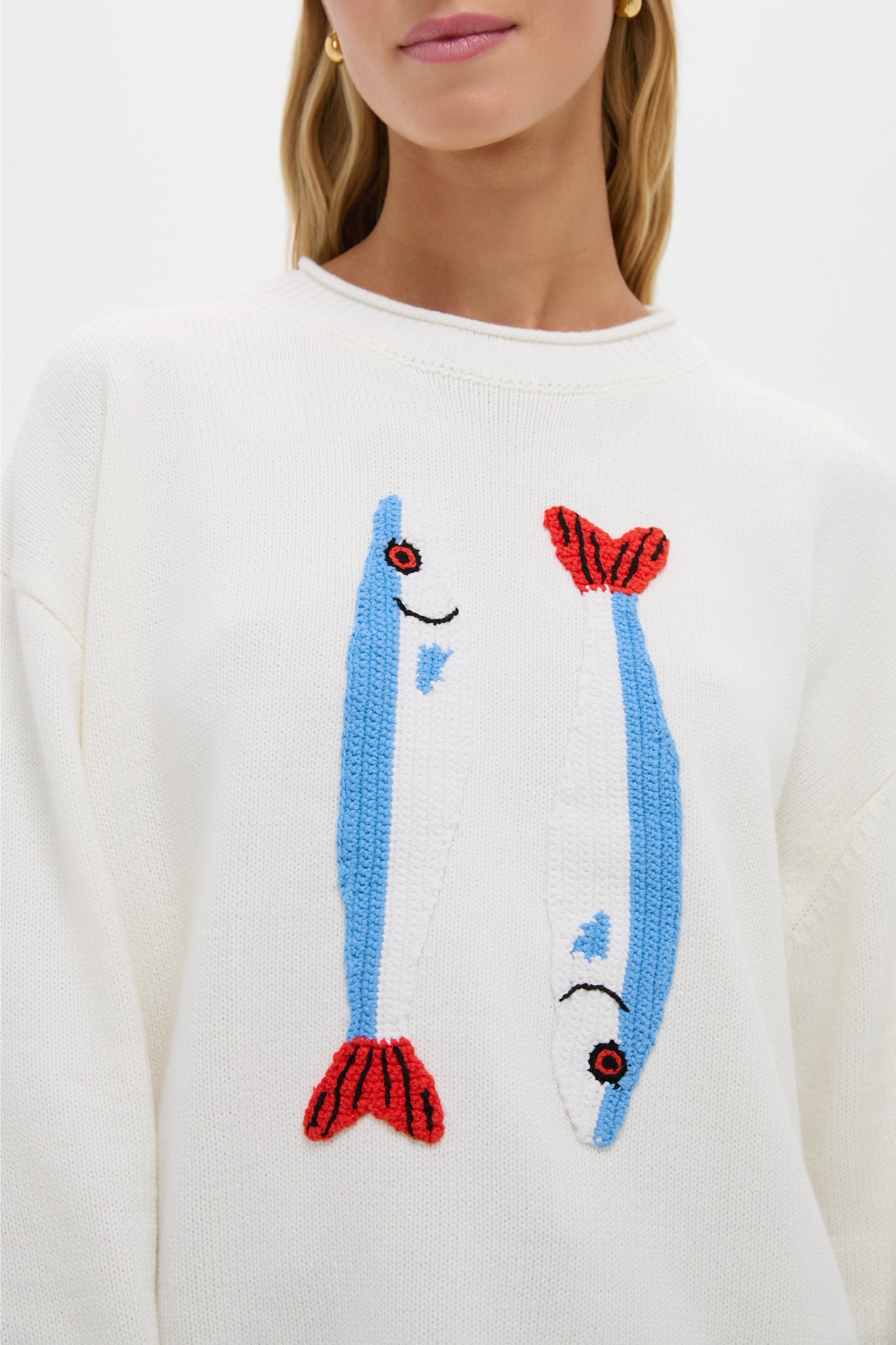 Pier Ivory Giada Sweater