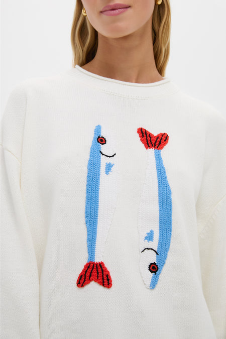 Pier Ivory Giada Sweater