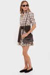 Brown Plaid Callahan Shirt Dress