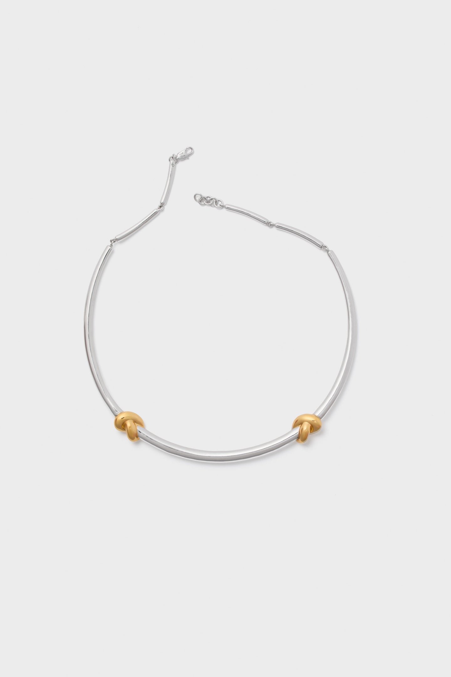 Mixed Lucy Williams Knot Torque Necklace