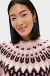 Deep Petal Multi Anne Fairisle Pullover