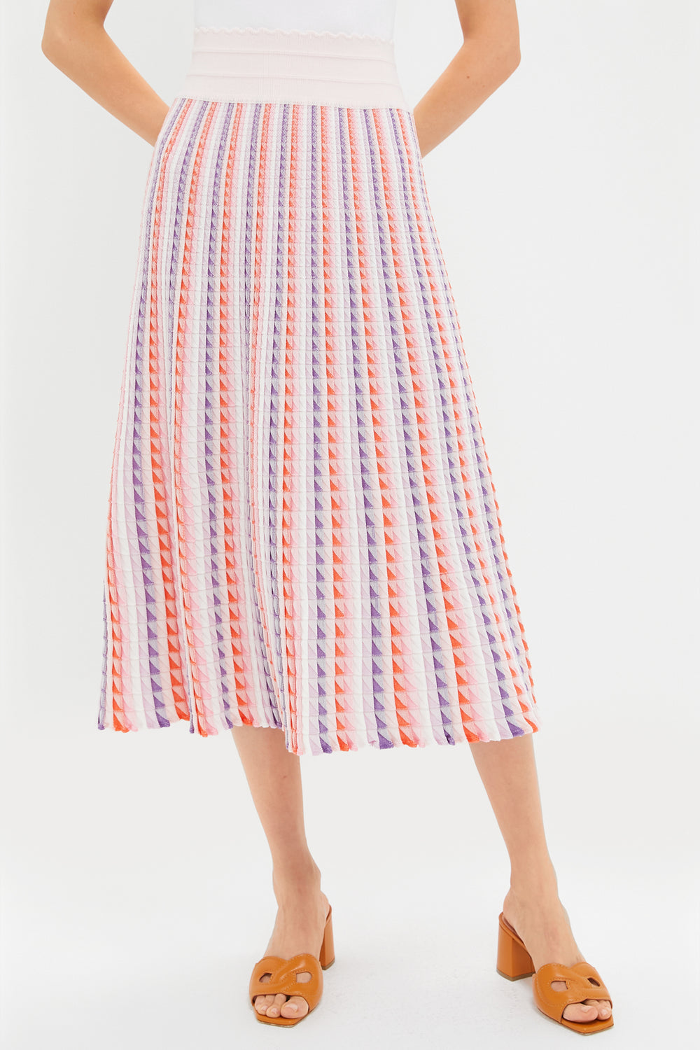Lilac Multi Cocktail Skirt