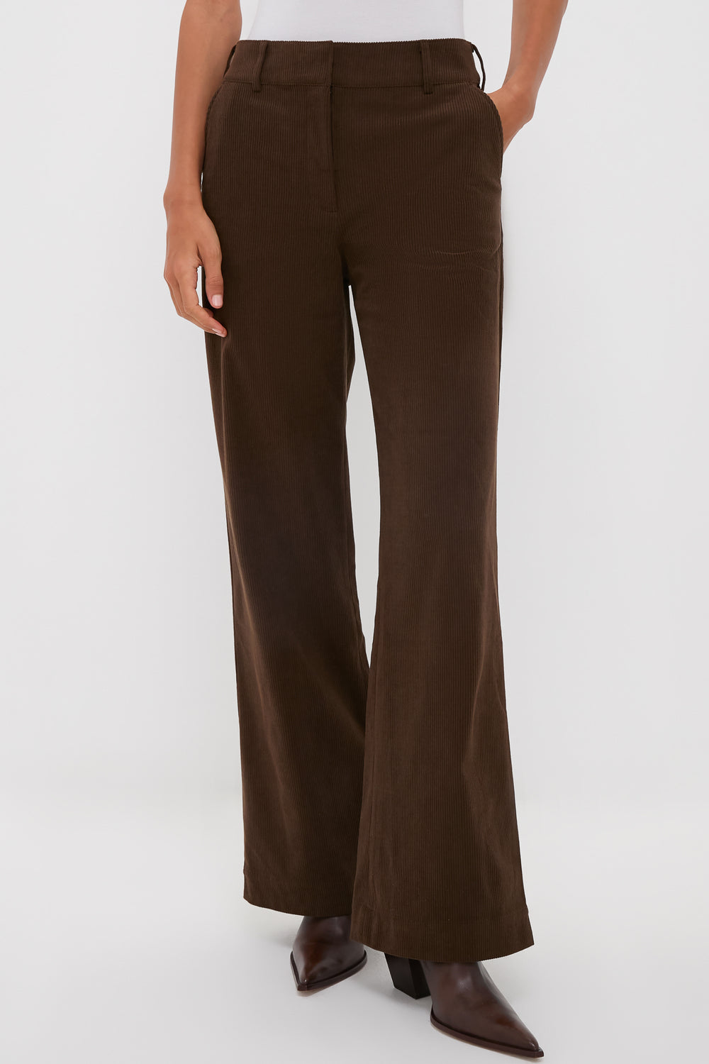 Tuckernuck Chocolate Brown Wide Wale Corduroy Hunter Pants Demitasse / 10 Tuckernuck Chocolate Brown Wide Wale Corduroy Hunter Pants Demitasse / 10