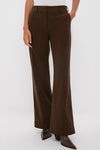 Chocolate Brown Wide Wale Corduroy Hunter Pants