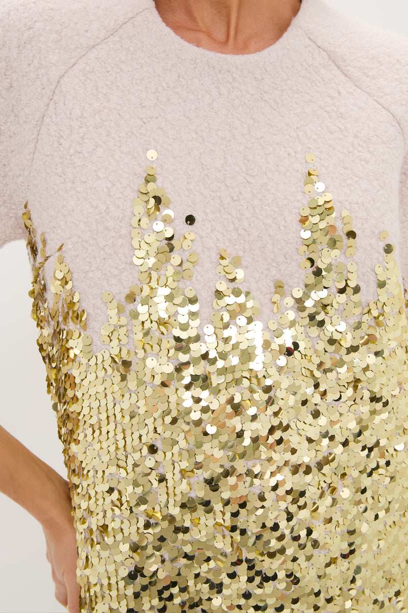 City Lights Gold Aerin Dress