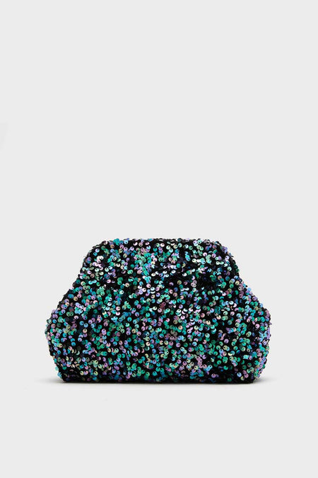 Multi Sparkle Clutch